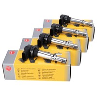 4X NGK ZüNdspule FüR VW Golf 4 5 6 Passat B6 B7 Polo 3 4 5 Tiguan Touran 1.4 1.6