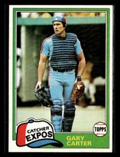1981 Topps #660 Gary Carter