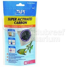 Super Activated Carbon Aquarium Filstar XP Filter Media API Size 6 Filter 729