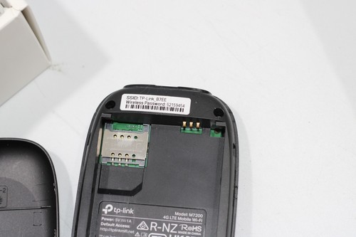 MISSING BATTERY TP-Link M7200 4G LTE Mobile Wi-Fi Hotspot Modem NO BATTERY - Picture 6 of 7