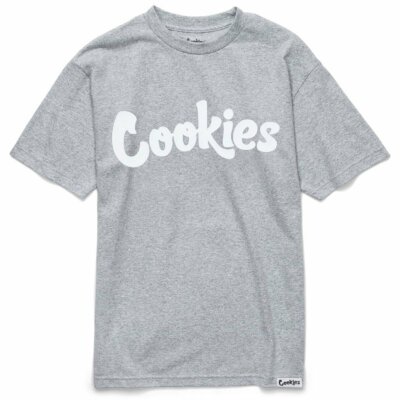 NWT Berner Cookies Clothing SF Original Logo Heather/White Tee