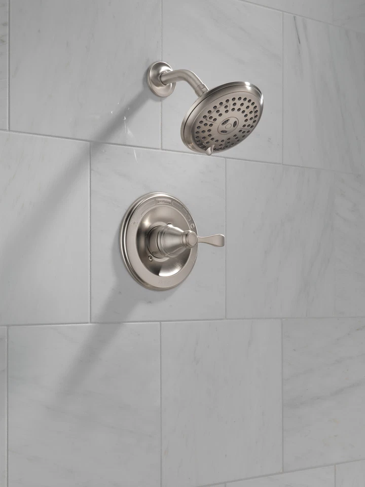 Delta Porter Shower Trim w/ Valve Brushed Nickel-Certified Refurbished - Image 2 of 3