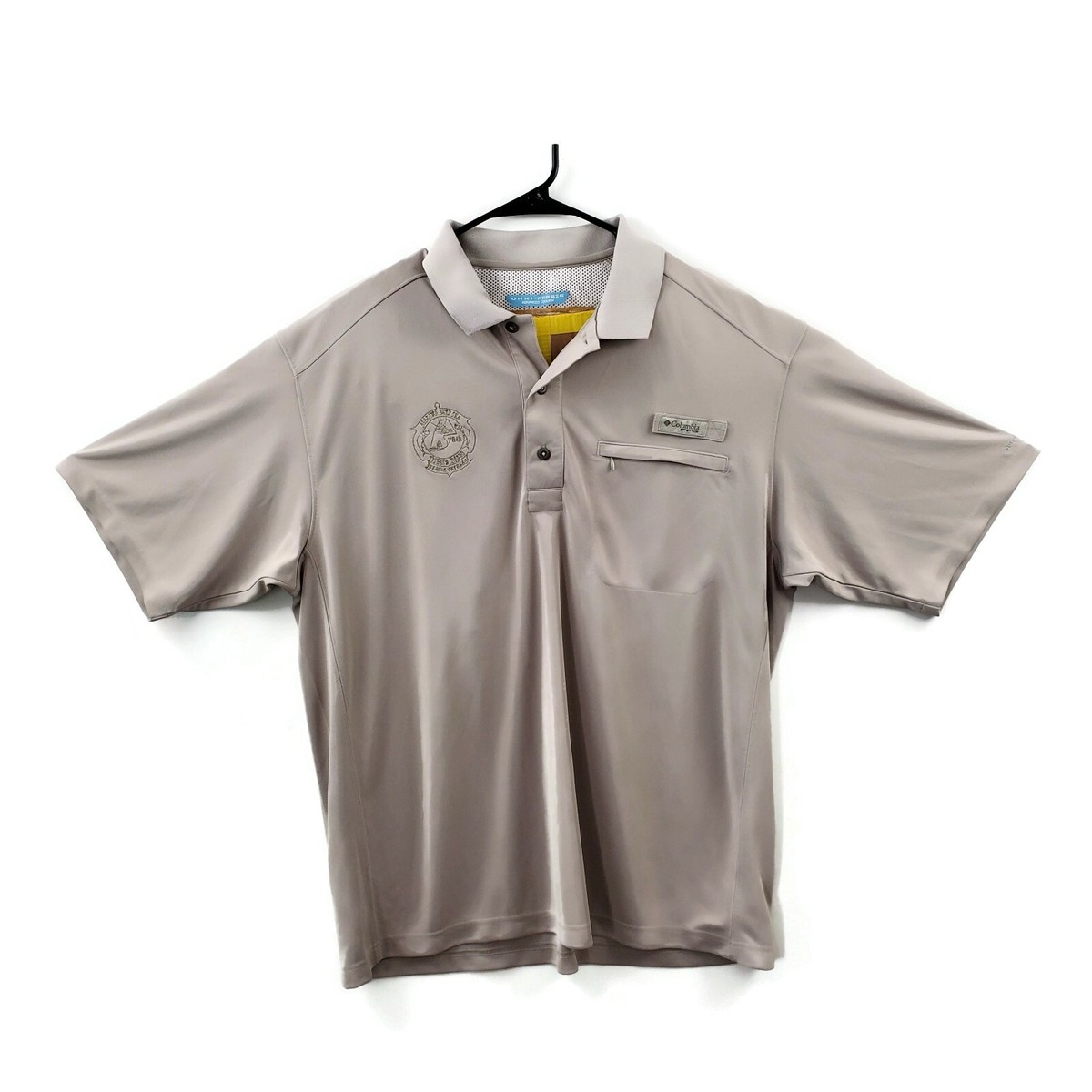 deep sea fishing polos Black Cotton Long Sleeve Shirts -Long Sleeve Surf Shirts S / Heather Gray 48% polyester (heather colors) Pre Outdoor Sport Fishing Polo Shirt