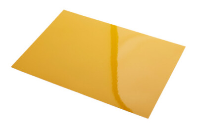 (47,94 /m²) Avery SWF Dark Yellow O Gloss A4 Muster Car Wrapping Folie