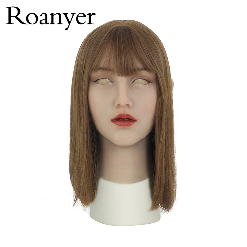 Roanyer secondhand Crossdresser MAY Mask Silicone fake face for Transvestite  - Image 4 of 4