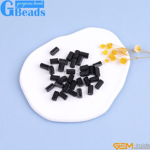 Natural Assorted Gemstone Faceted Tube Column Beads for Jewelry Making 8x12mm - Picture 79 of 192