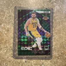 Panini 2024-25 Mosaic Luka Dončić #10 Epic Performers Mosaic Prizm Lakers NBA