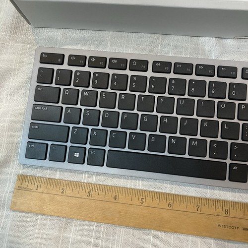 Dell Premier Multi-Device Wireless Bluetooth Mouse + Keyboard ~ Gray ~ NO DONGLE - Picture 6 of 8