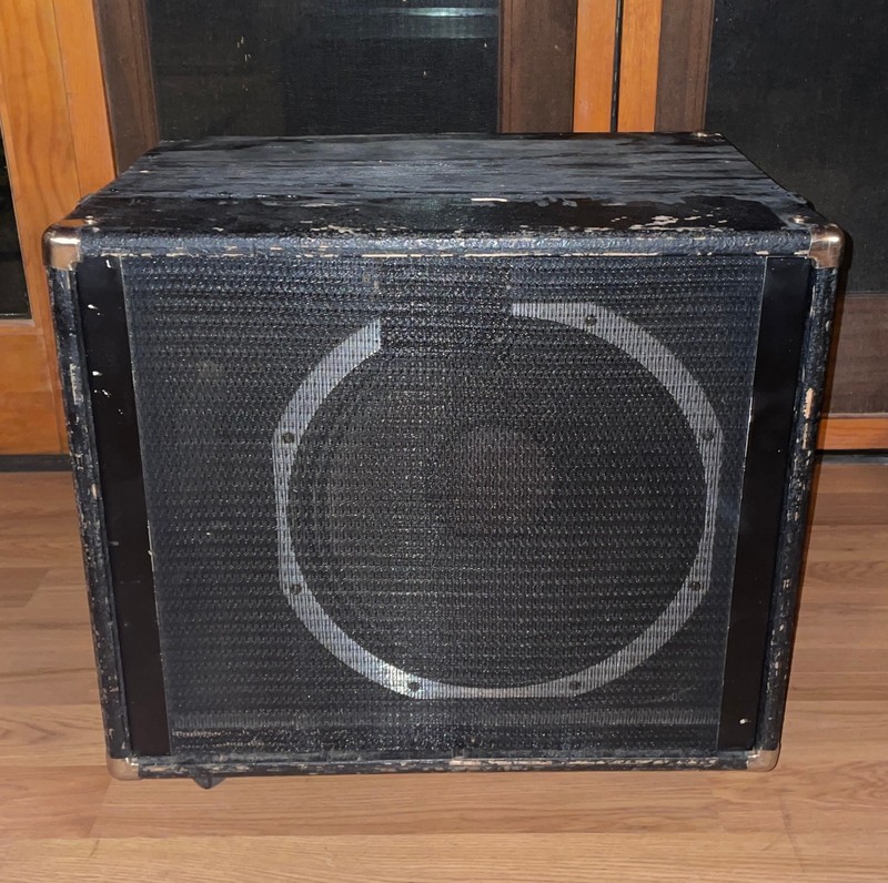 Homemade Ported Bass Cabinet w/ 15" Peavey Scorpion Speaker! Local Pickup