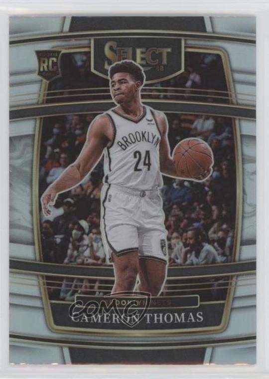 2021-22 Panini Select Concourse Silver Prizm Cameron Thomas #21 l4t