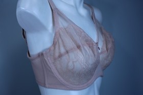 Wacoal 855186 Retro Chic T-shirt Unlined Underwire Bra Size 36DD rose