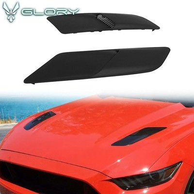 Fits 15-17 Ford Mustang GT Front Hood Vent OE Style Air Bonnet Cover PP