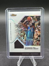 2005 Topps Finest Antawn Jamison Jersey Patch /179 White Refractor #102