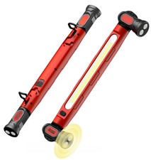 Under Hood Work Light Bar, 3000LM Magnetic Light Bar with Hooks, 5200mAh Cord...
