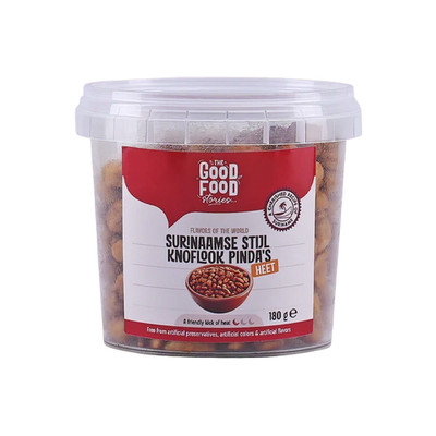 The Good Food Stories Knoblauch Erdnüsse (6 x 180g)