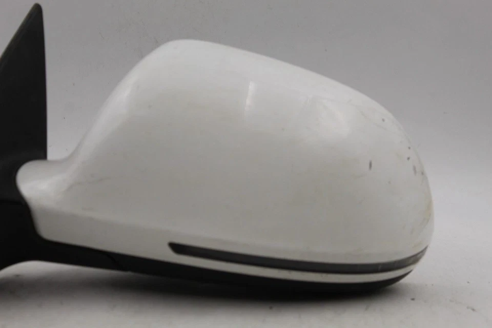 Espejo retrovisor eléctrico blanco con lámparas de charco 2009-2011 AUDI A6 #39732 Foto 2 de 4