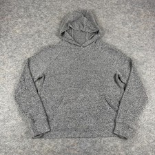 Athleta Girl Hooded Sweater Gray Girls Large L 12