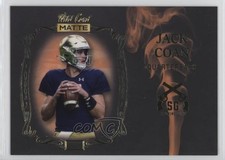2022 Wild Card MATTE Smoking Guns Black - Orange Smoke Jack Coan #SG-4 1k9e