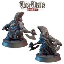 "Dwarf Trollslayer" Vae Victis Miniatures D D Mordheim WHFB fantasy Frostgrave