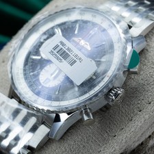 2025 NEW Breitling Navitimer AB0138 – 43mm B01 Chronograph Black Dial Steel B&P 7