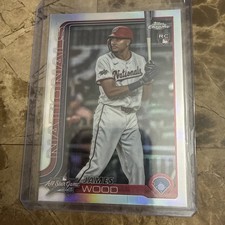 2025 Topps Chrome Update #ASGC-39 James Wood Rookie Refractor All-Star Game (RC)