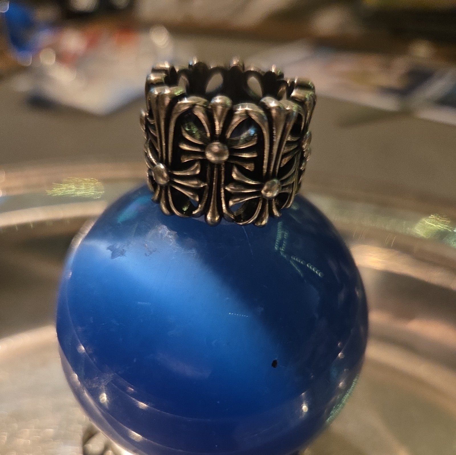 Chrome Hearts Cemetery Ring Size 9 thumbnail 2