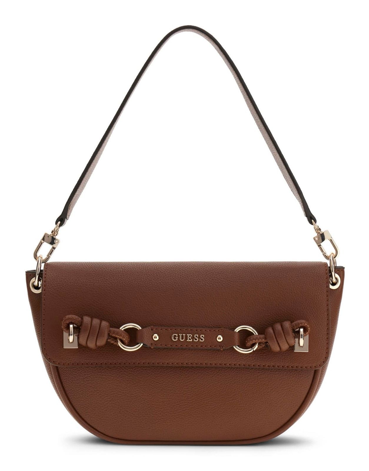 GUESS shoulder bag Camelia Flap Shoulder Bag Cognac