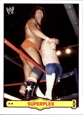 BOB ORTON 2012 Topps Heritage WWE Ringside Action #11 Wrestling Insert Card