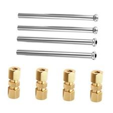 3/16 Brake Line Fittings Kit Stainless Steels,3/16 Brake Line Union Kit