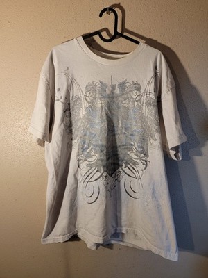 Y2K Urban Legends Cyber Grunge T Shirt 2XL Crest Print 