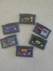 Lot Of 6 GAMEBOY Advance  Games: NOT TESTED