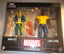 Marvel Legends Iron Fist & Luke Cage 2-Pack     Marvel 85th Heavily Damaged Box