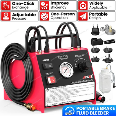 #ad ANCEL BR2000 Brake Fluid Bleeder Portable Design Adjustable Pressure For Jaguar $299.99