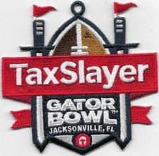 Tax Slayer Gater Bowl Jacksonville, FL patch