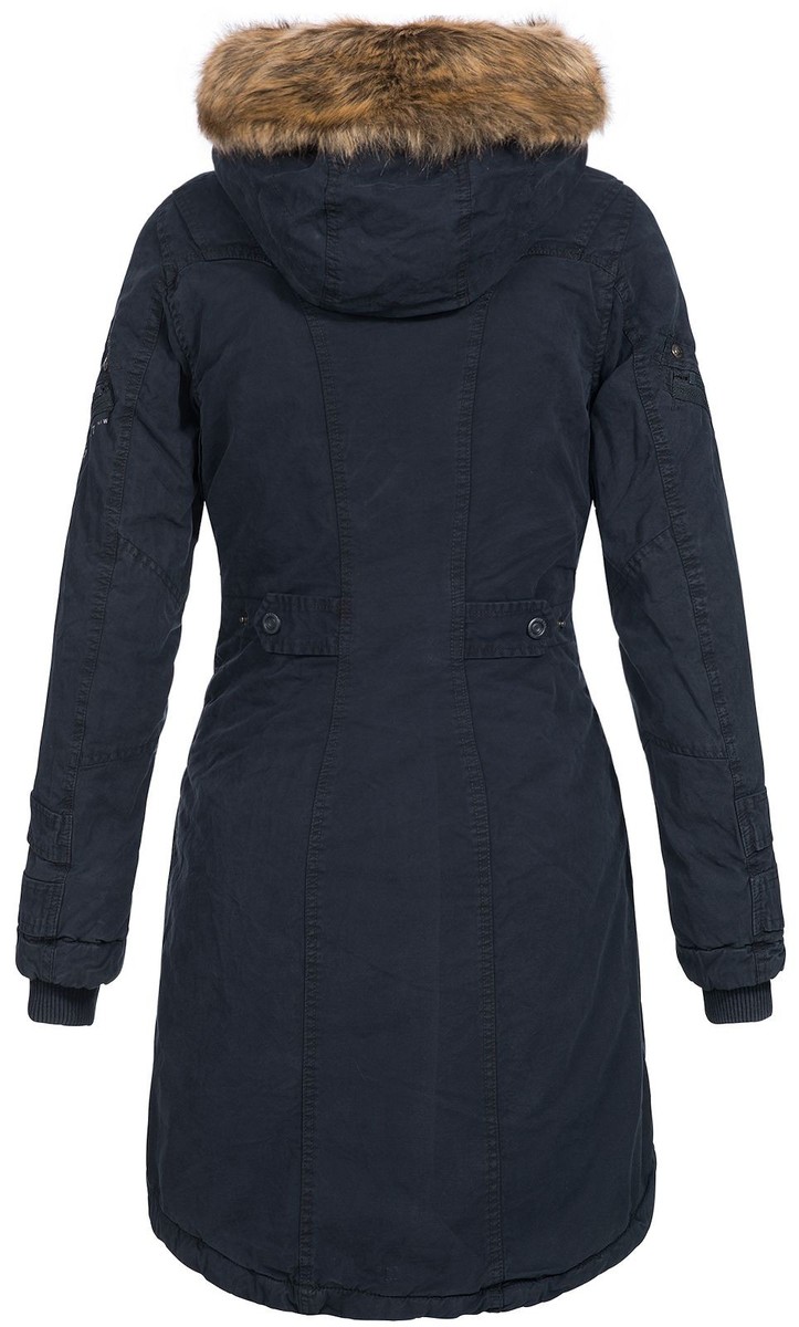 Jet Lag Damen Winterjacke Parka Mantel Damenjacke Jacke lange