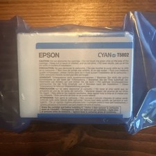 12-2011 NIB Genuine Epson Pro 3800 3880 Cyan K3 Ink T5802 T580200