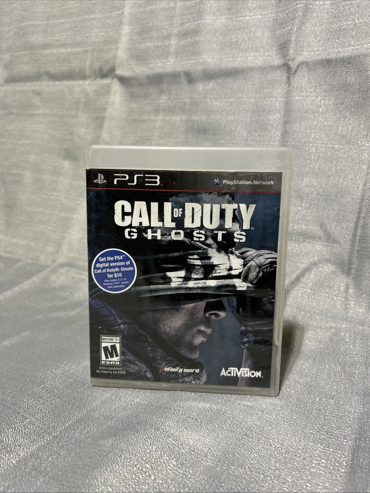 Call of Duty: Ghosts (PS3, 2013) Authentic Shooter War Game Mature