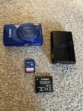 Canon PowerShot ELPH 190 IS / IXUS 180 20.0 MP Digital Camera - Blue