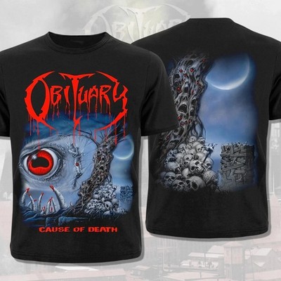 Obituary - Cause of Death 3D T-shirt All size S-5XL Unisex Tee