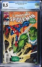 AMAZING  SPIDER-MAN #381 (Marvel:1993) Bagley Hulk CGC 8.5 (VF+)
