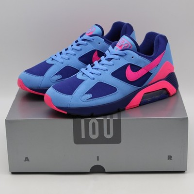 HQ1706-401 Nike Air Max 180 University Blue and Hyper Pink (Herren)