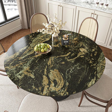 Black/Gold Marble Contact Paper for Kitchen Backsplash Bathroom Peel and Stick C