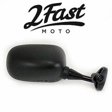 Right Side Black Mirror For Many Honda 99-06 CBR RVT Models 88110-MCJ-013