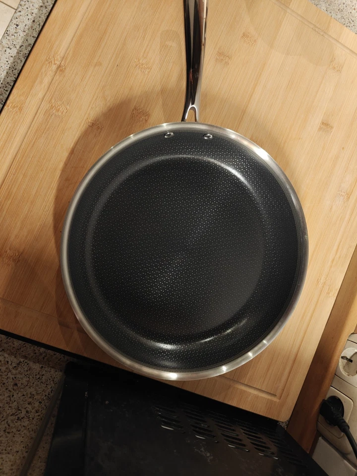 Hochwertige schnelle Crofton Hybrid Pfanne 28 cm Keramik Edelstahl wie WMF SILIT - Bild 4 von 4