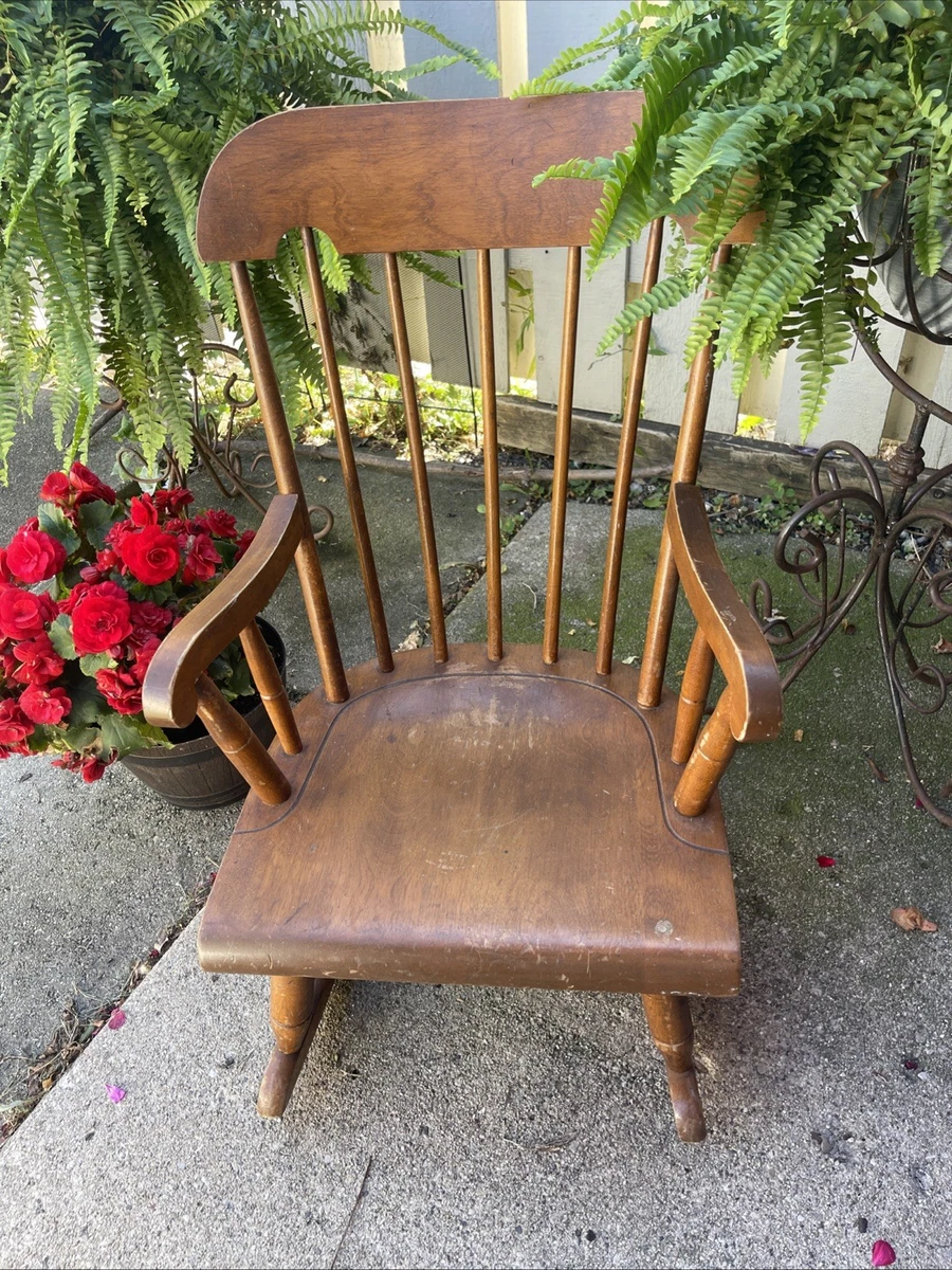 Childs Rocking Chair In Antique Chairs (Unknown Date) for sale | eBay