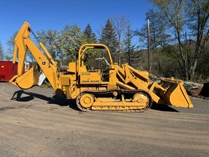 John Deere 450B Crawler Loader Backhoe