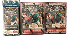 Two 2024 NFL Absolute Blaster Boxes & 2024 Absolute Value Pack Kaboom?Autograph?