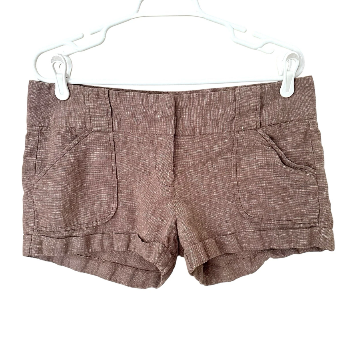 Brown Juniors Low (6.5-8.5 in) Rise Shorts for Women for sale | eBay
