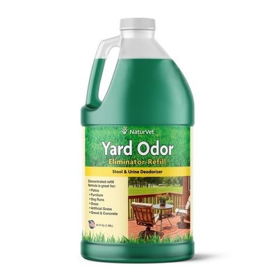 Yard Odor Eliminator Spray Refill Pet Urine Stool Grass Patio Concrete 64oz