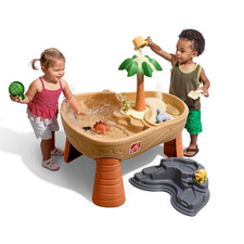 Step2 Dino Dig Sand and Watertable, Kids Activity Sensory Playset, Summer Outdoo